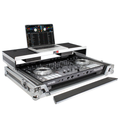 ProX Universal DJ Controller Case Flight Road Case With Laptop Shelf | Large