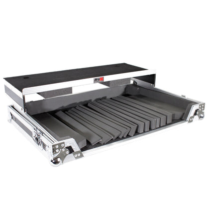 ProX Universal DJ Controller Case Flight Road Case With Laptop Shelf | Large