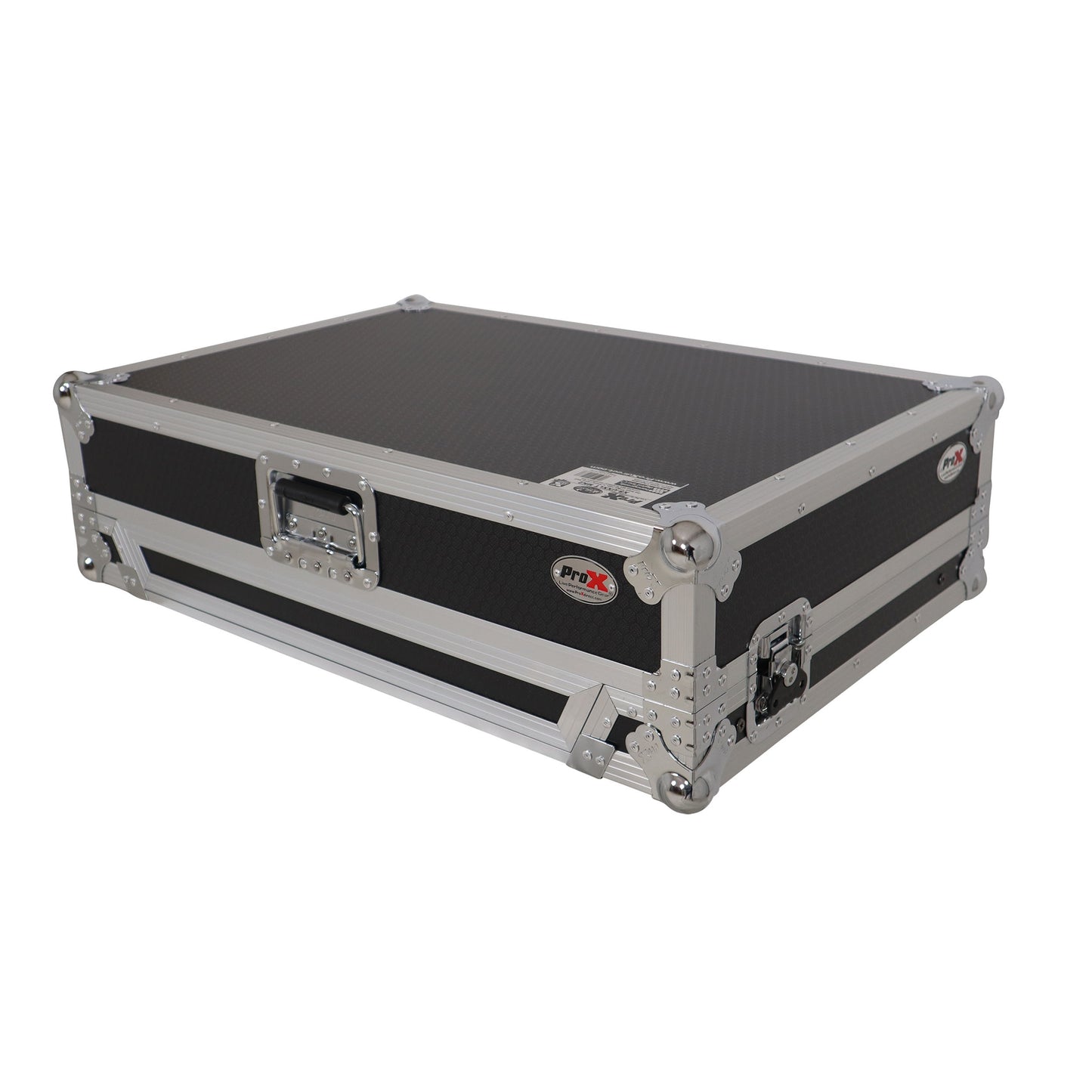 ProX Universal DJ Controller Case Flight Road Case With Laptop Shelf | Large