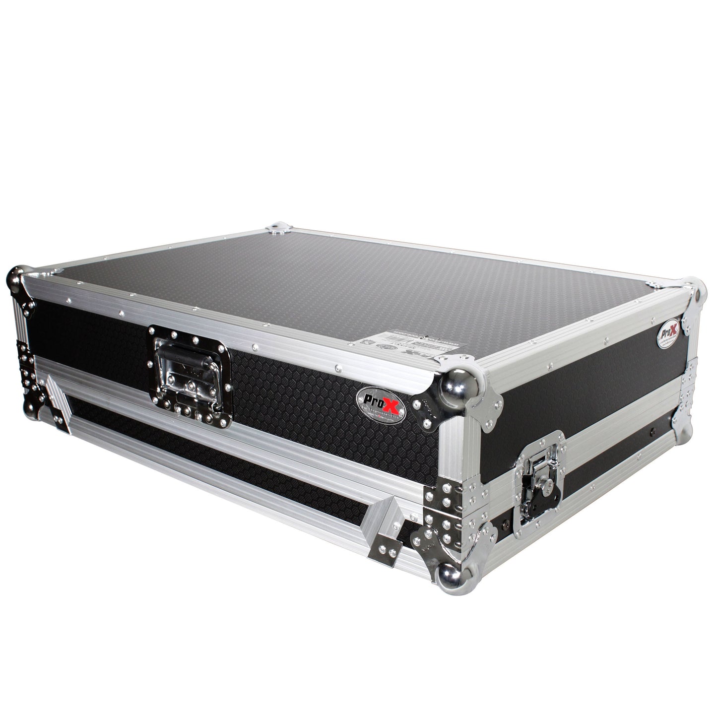 ProX Universal DJ Controller Case Flight Road Case With Laptop Shelf | Large