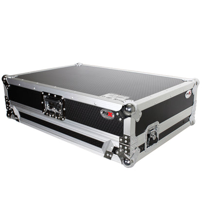 ProX Universal DJ Controller Case Flight Road Case With Laptop Shelf | Large