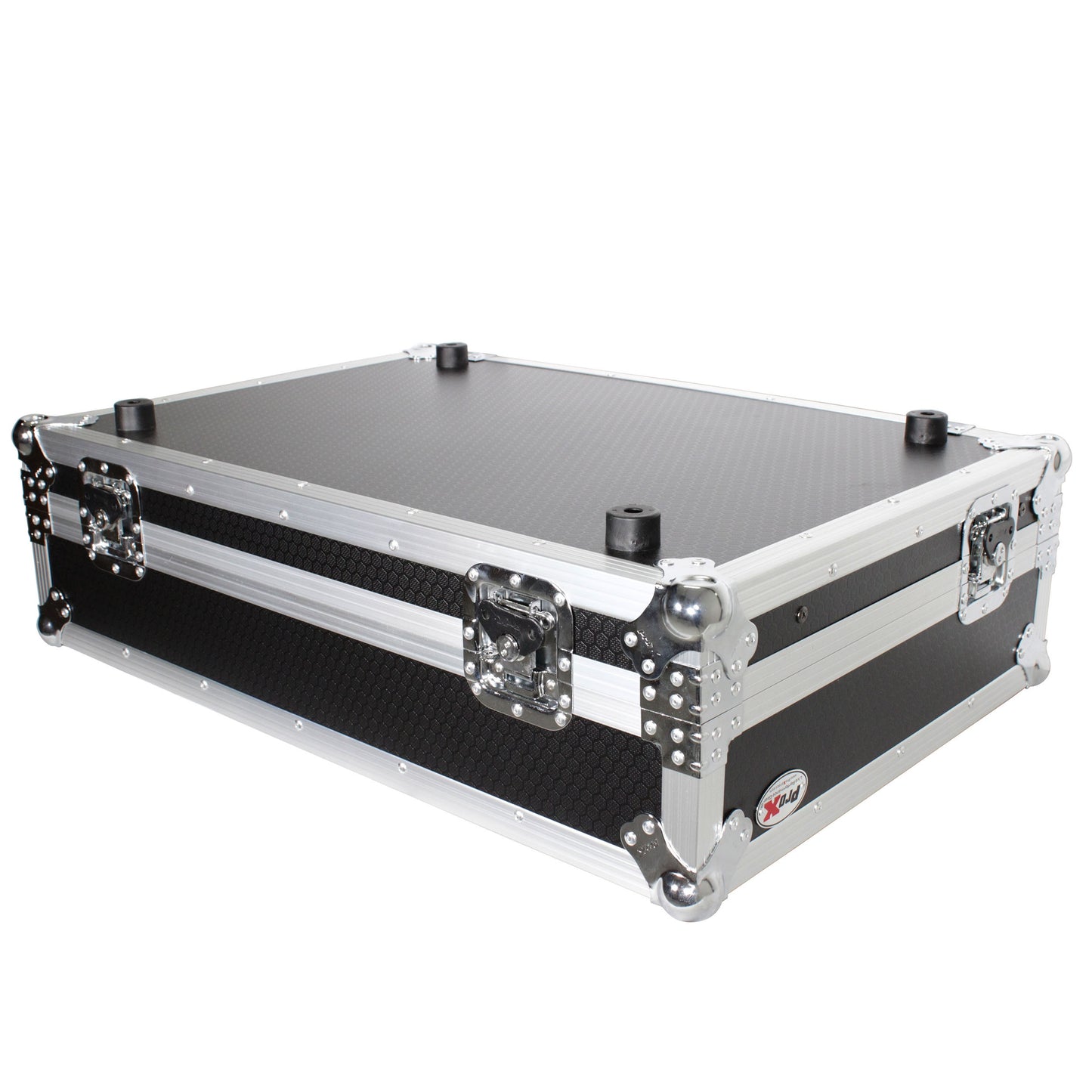 ProX Universal DJ Controller Case Flight Road Case With Laptop Shelf | Large
