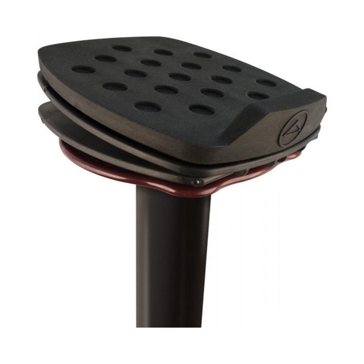 Ultimate Support MS-100R Professional Column Studio Monitor Stand top