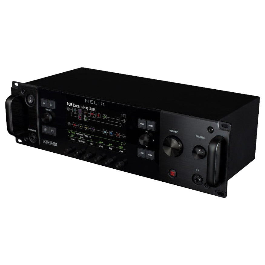 Line 6 Helix Rack Tour Grade Rack Guitar Processor left