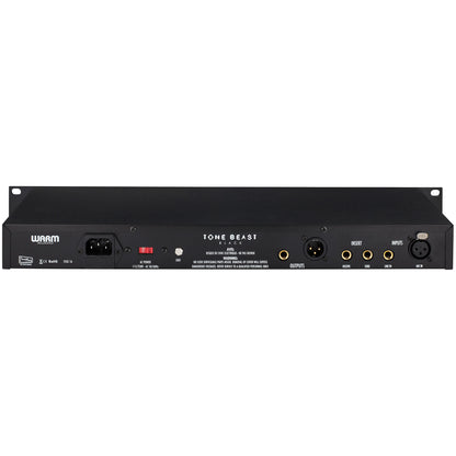Warm Audio TB12 Black Mic Preamp back