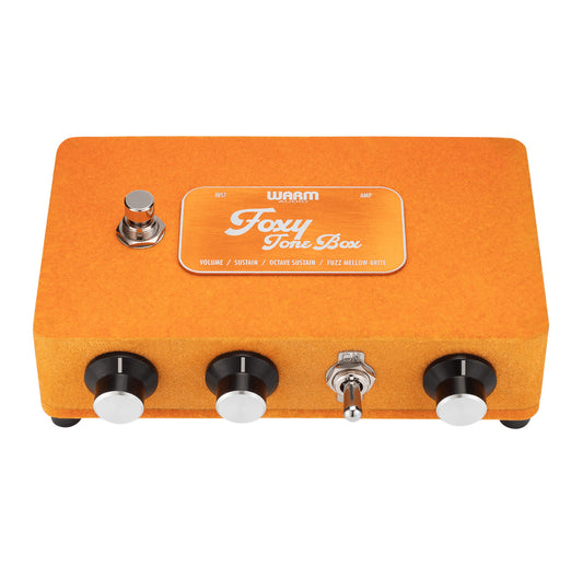 Warm Audio WA-FTB Foxy Tone Box Guitar Pedal front