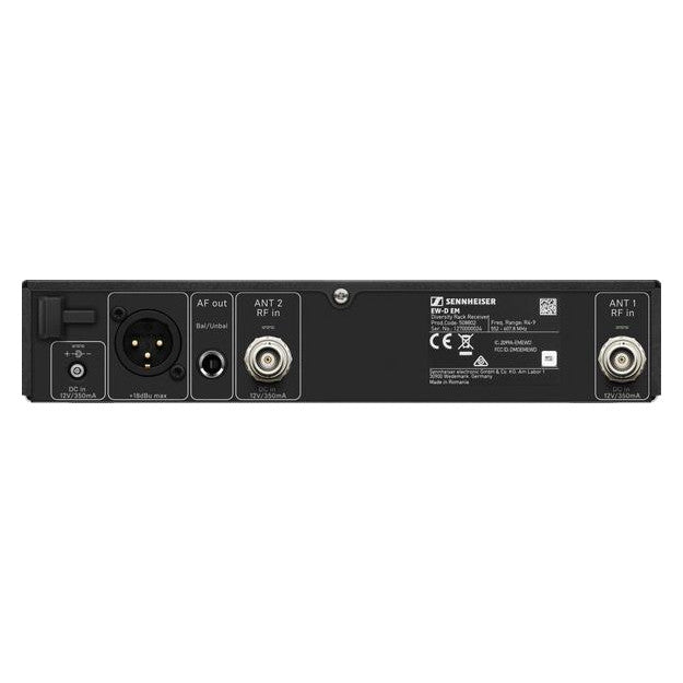 Sennheiser EW-D ME2/835-S SET receiver back
