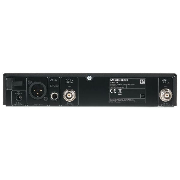 Sennheiser EW-D EM Digital Single Channel Receiver | Frequency: Q1-6 (470 to 526 MHz)