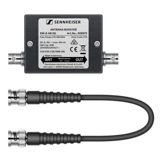 Sennheiser EW-D AB Inline Antenna Booster with connectors