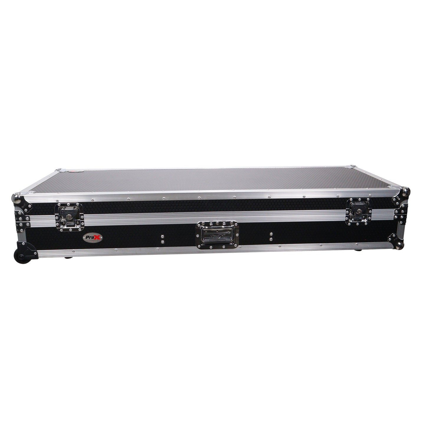 ProX XS-TMC1012WLTFSTND DJ Coffin Flight Case for Turntables and Mixer