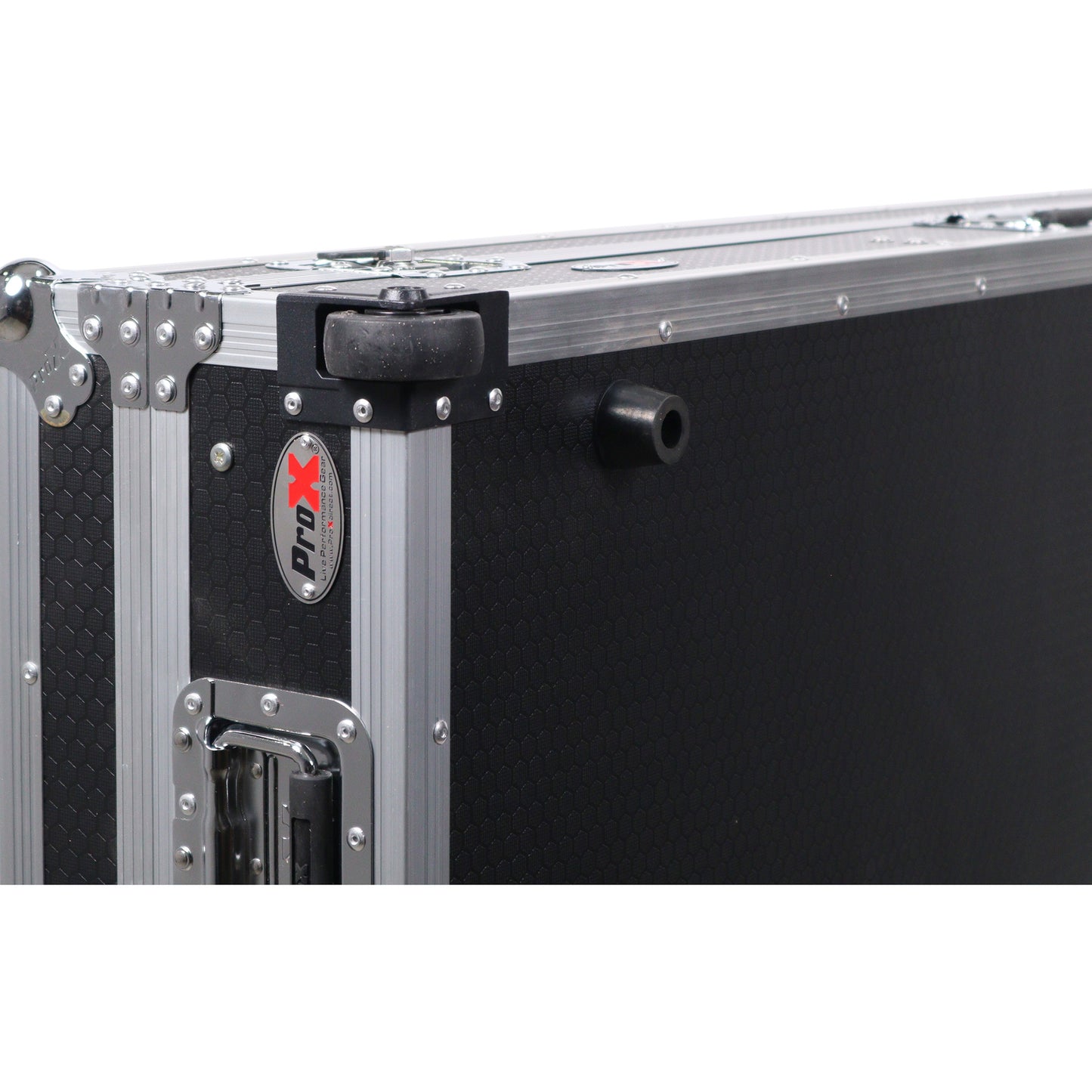 ProX XS-TMC1012WLTFSTND DJ Coffin Flight Case for Turntables and Mixer
