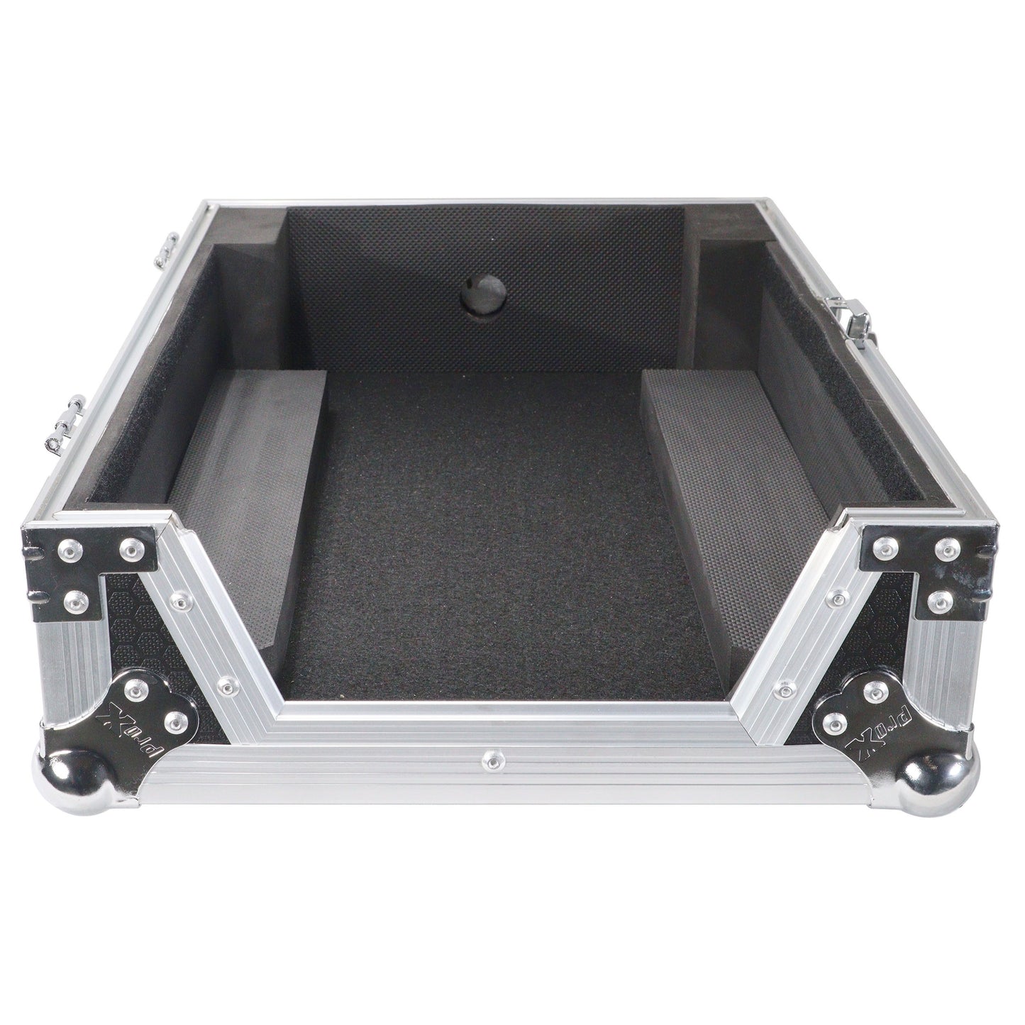 10102_ProX-ATA-Flight-Case-for-12_-DJ-Mixers-Honeycomb-Road-Case-_-Silver_Black-_-Without-Laptop-Shelf_ALT08sqr