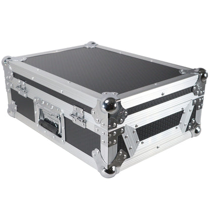 10102_ProX-ATA-Flight-Case-for-12_-DJ-Mixers-Honeycomb-Road-Case-_-Silver_Black-_-Without-Laptop-Shelf_ALT10sqr