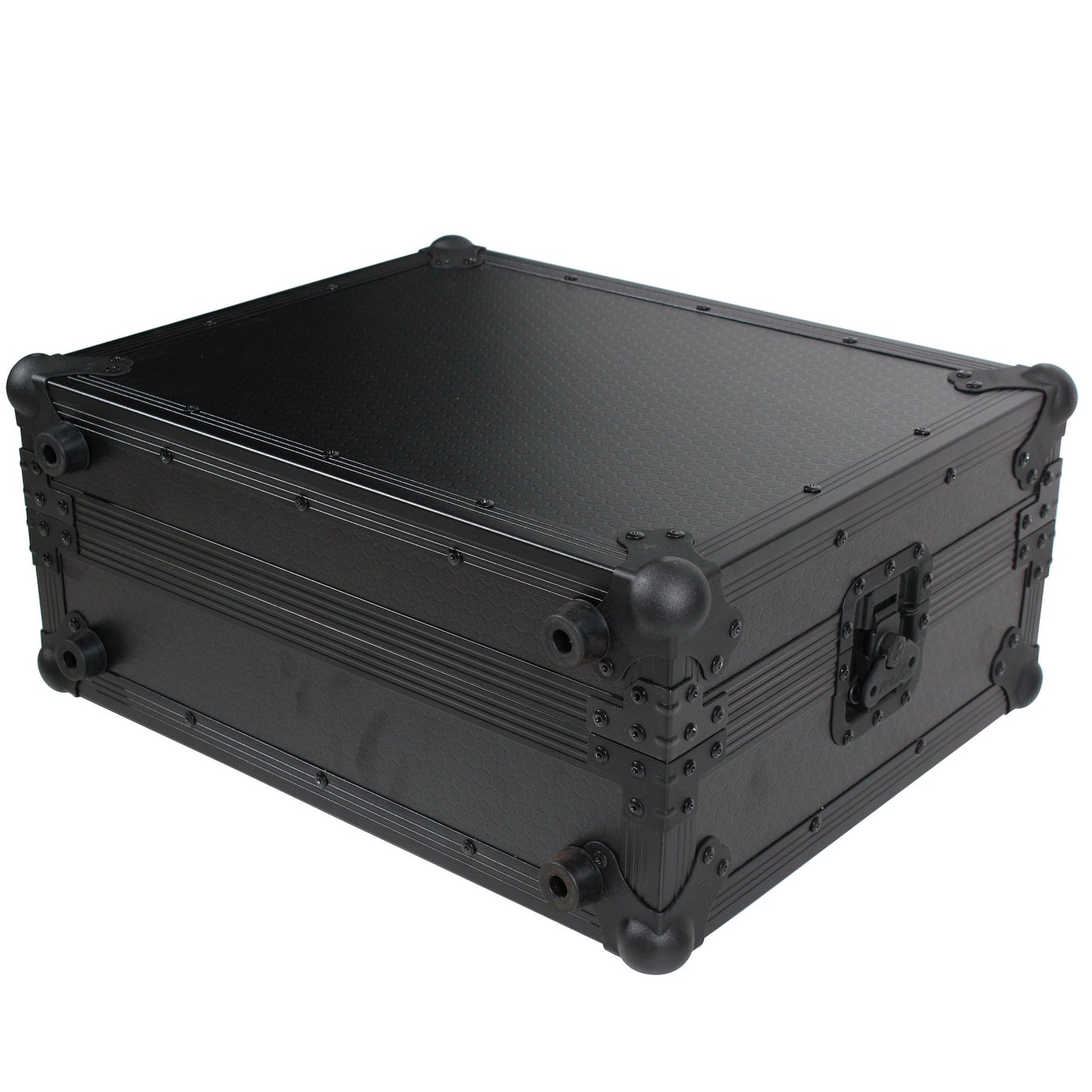 ProX Flight Case for Turntable - Universal W-Foam Kit | Black on Black