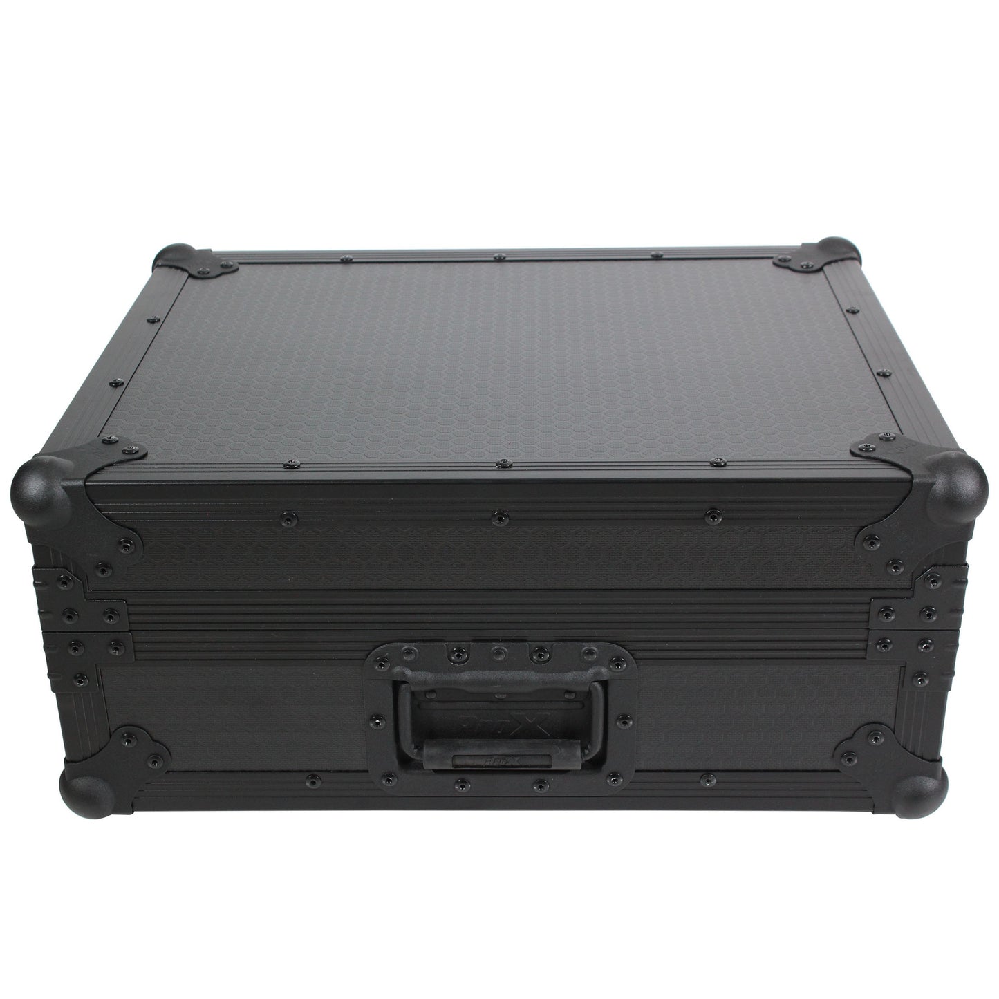 ProX Flight Case for Turntable - Universal W-Foam Kit | Black on Black