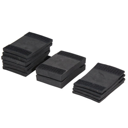 ProX Flight Case for Turntable - Universal W-Foam Kit | Black on Black