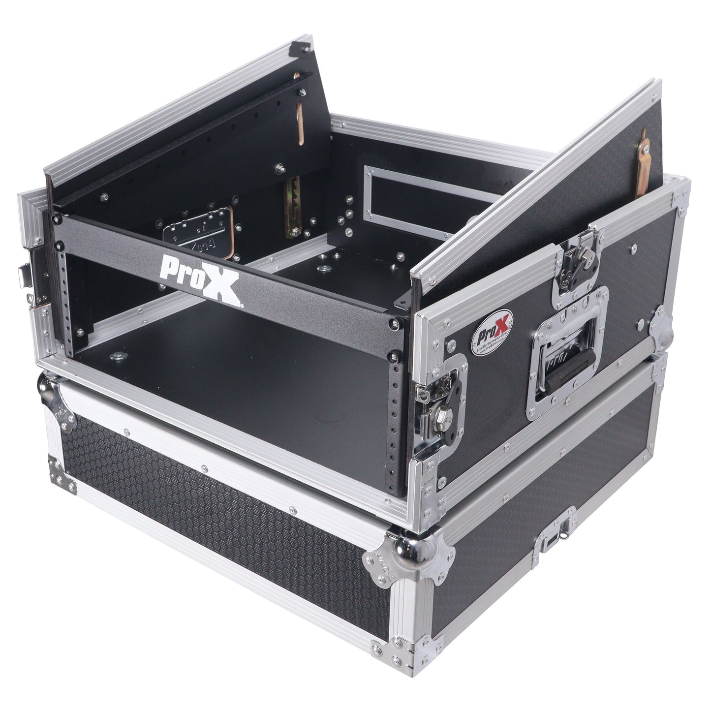 ProX T-4MRSS 4U Vertical Rack Mount Flight Case With 10U Top