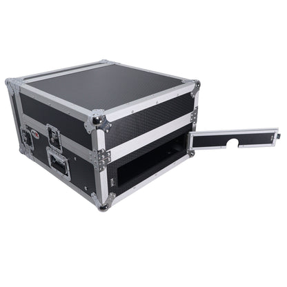 ProX T-4MRSS 4U Vertical Rack Mount Flight Case With 10U Top