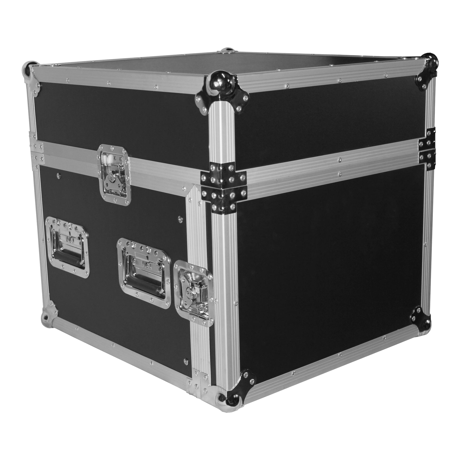 ProX T-8MRSS 8U Rack x 10U Top Mixer DJ Combo Flight Case closed