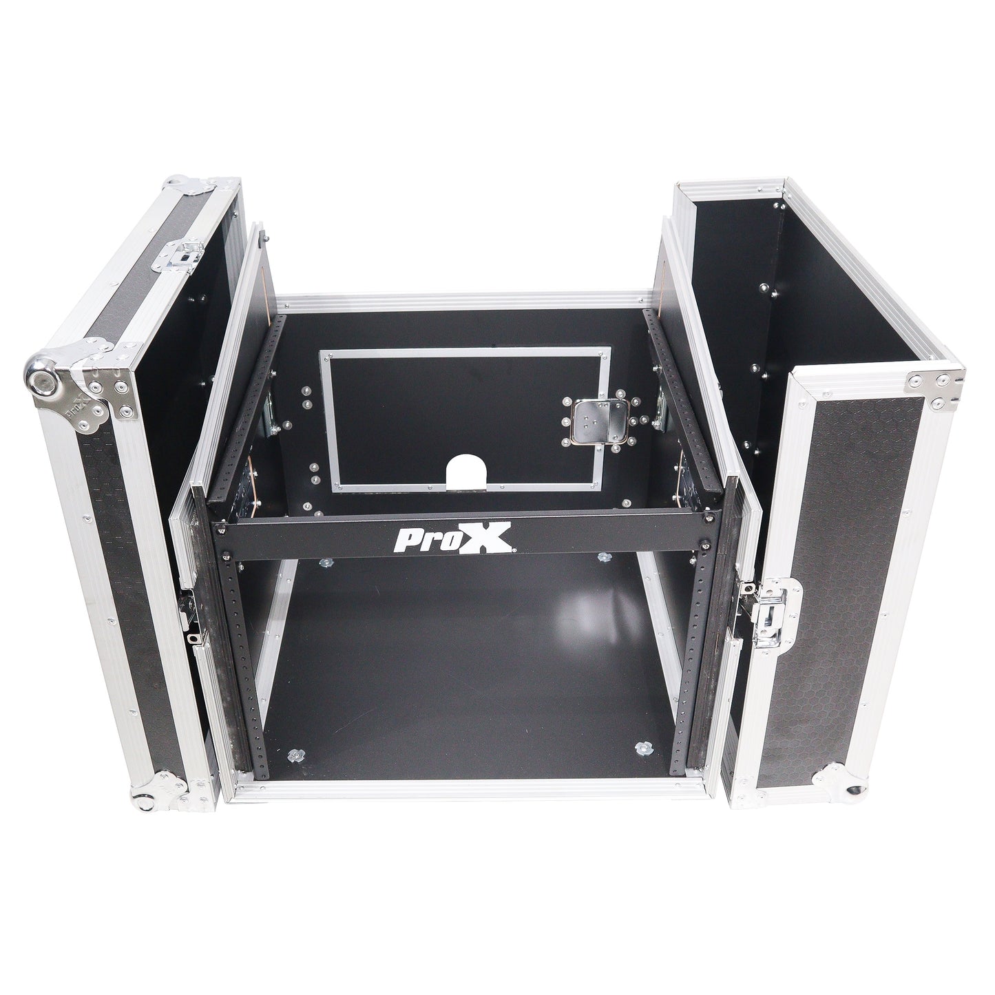 ProX T-8MRSS 8U Rack x 10U Top Mixer DJ Combo Flight Case