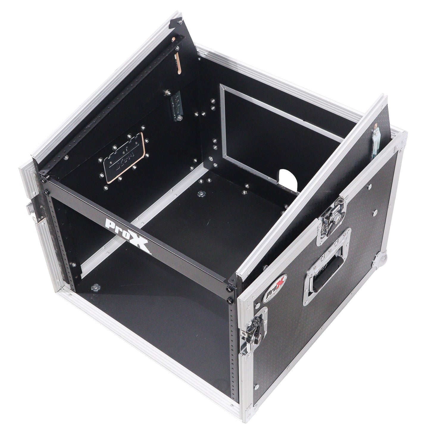 ProX T-8MRSS 8U Rack x 10U Top Mixer DJ Combo Flight Case