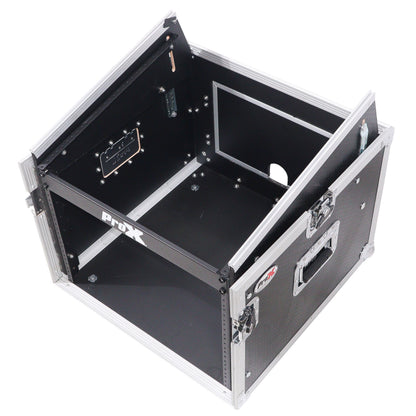 ProX T-8MRSS 8U Rack x 10U Top Mixer DJ Combo Flight Case