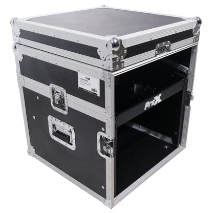 ProX T-8MRSS 8U Rack x 10U Top Mixer DJ Combo Flight Case