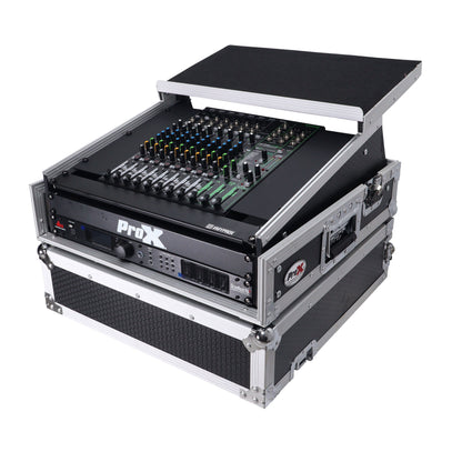 ProX T-2MRLT Mixer DJ Combo Flight Case w Laptop Shelf