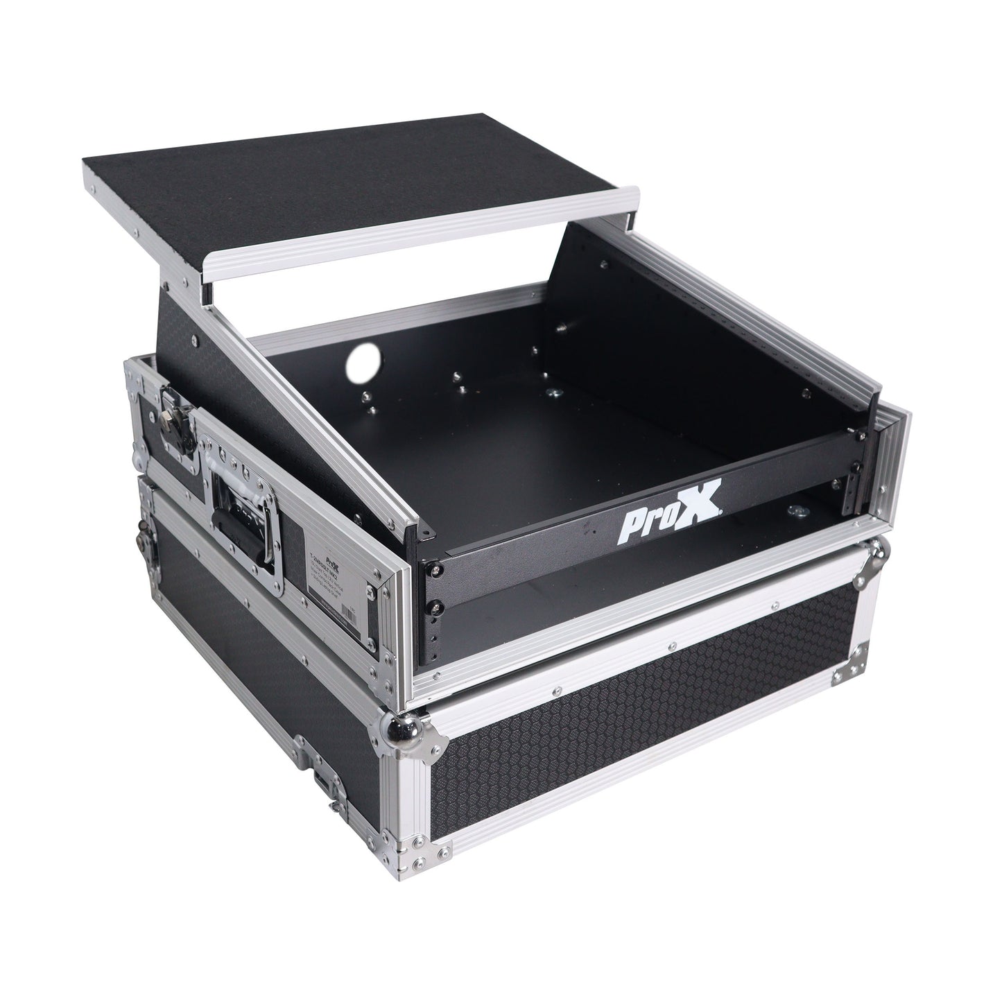 ProX T-2MRLT Mixer DJ Combo Flight Case w Laptop Shelf