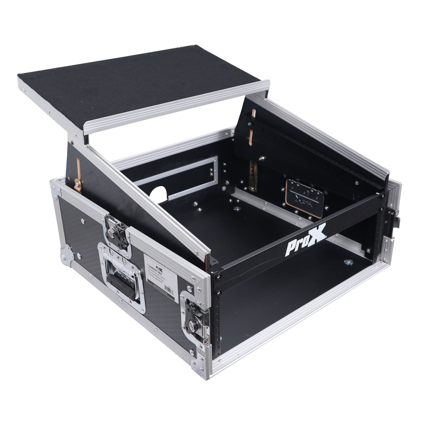 ProX T-6MRLT 6U Vertical Combo Rack Flight Case With Laptop Shelf