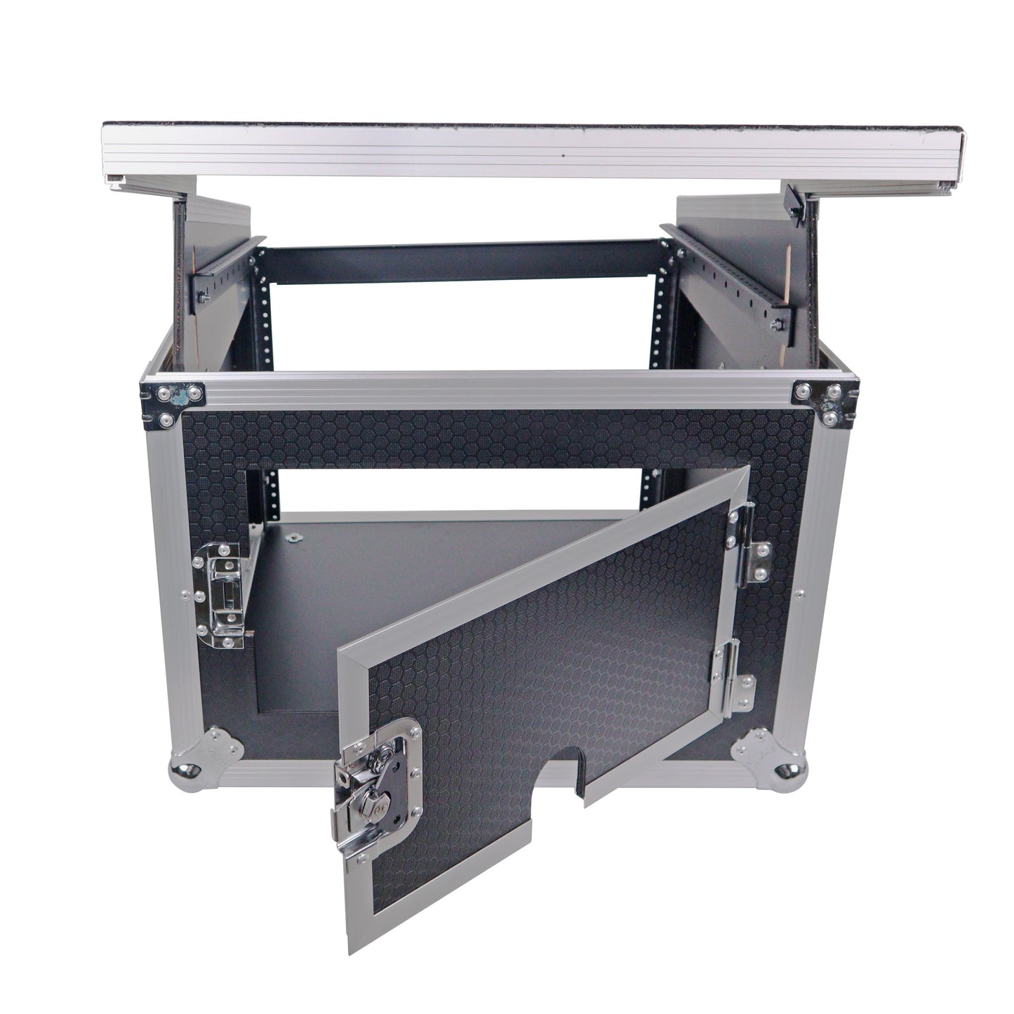 ProX T-8MRLT 8U Vertical Rack Flight Case With Laptop Shelf