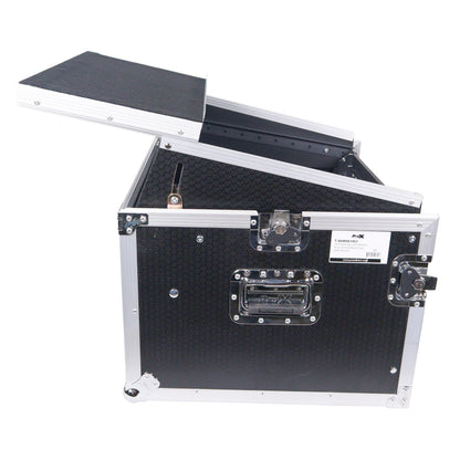 ProX T-8MRLT 8U Vertical Rack Flight Case With Laptop Shelf