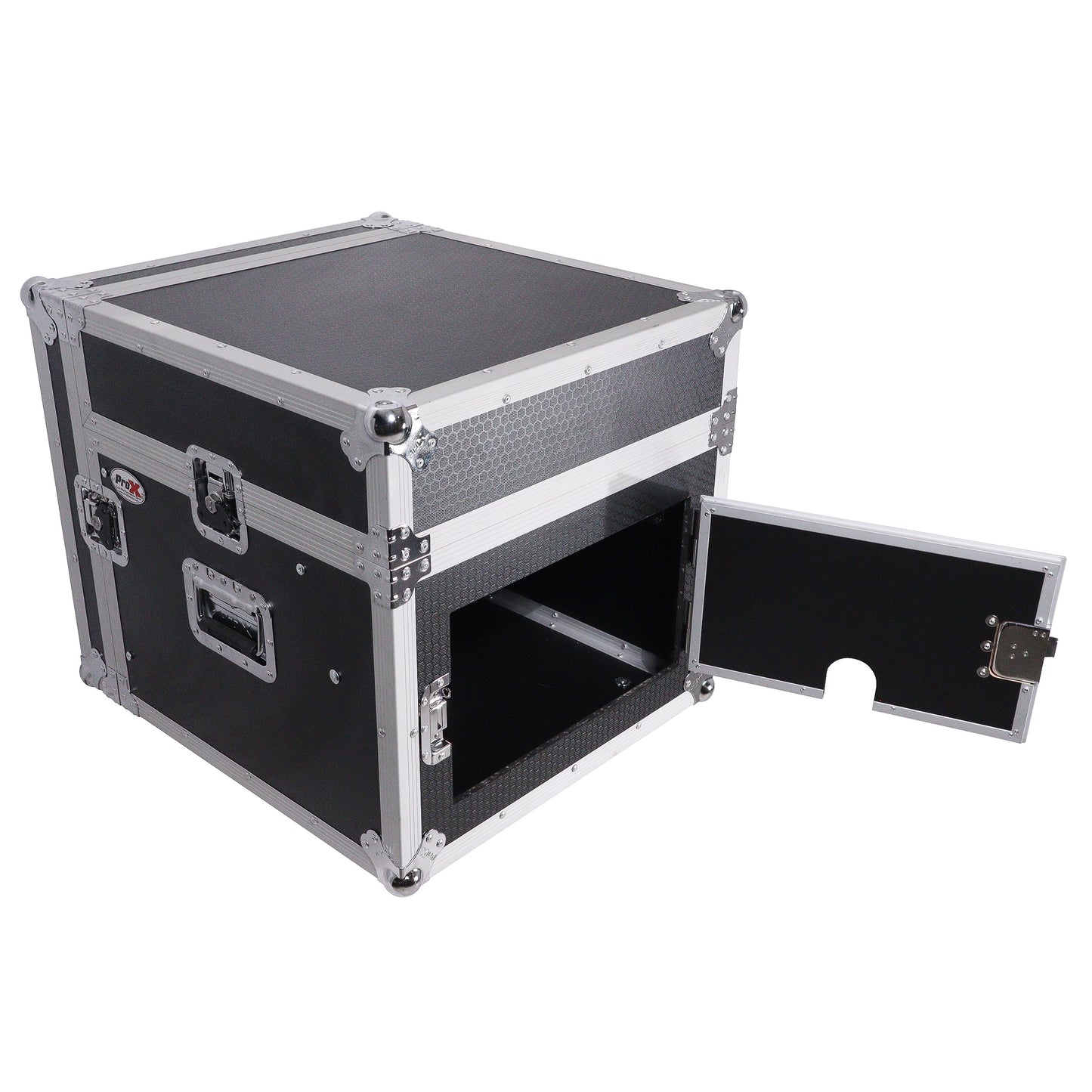 ProX T-8MRLT 8U Vertical Rack Flight Case With Laptop Shelf