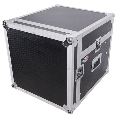 ProX T-8MRLT 8U Vertical Rack Flight Case With Laptop Shelf