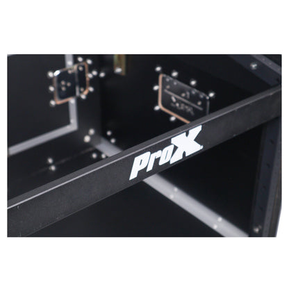 ProX T-8MRLT 8U Vertical Rack Flight Case With Laptop Shelf