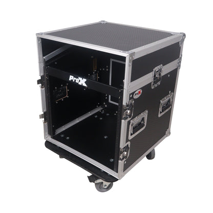 ProX T-10MRLT 10U Combo Rack Flight Case With Laptop Shelf