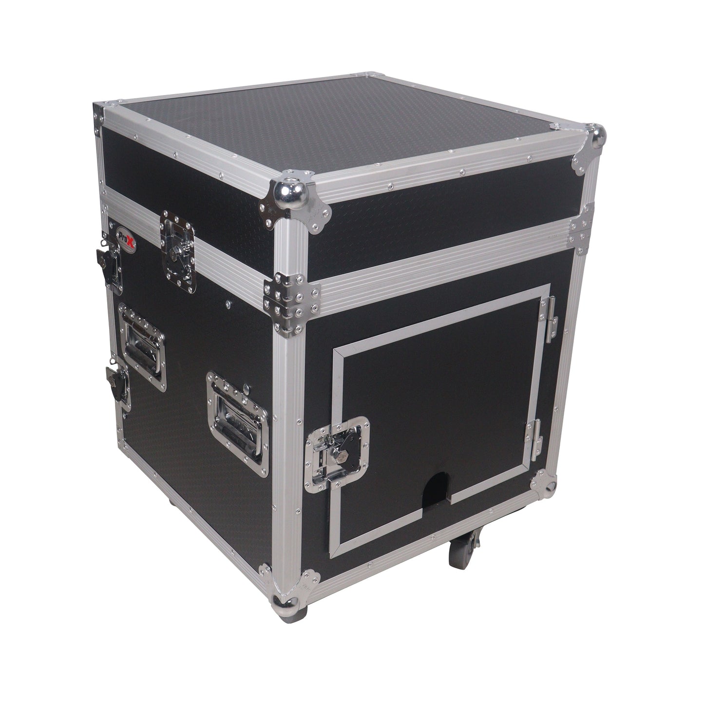 ProX T-10MRLT 10U Combo Rack Flight Case With Laptop Shelf
