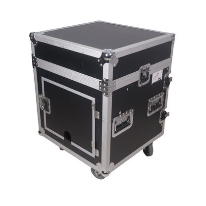 ProX T-10MRLT 10U Combo Rack Flight Case With Laptop Shelf
