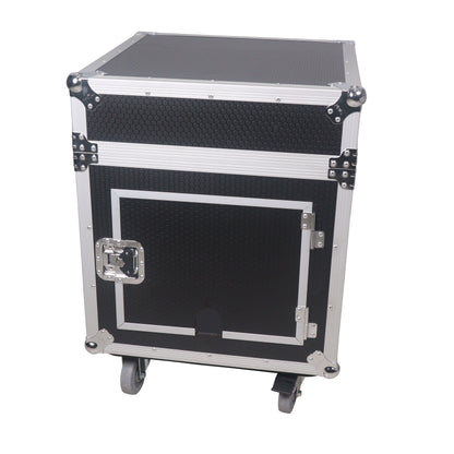 ProX T-12MRLT 12U Vertical Combo Rack Flight Case With Laptop Shelf