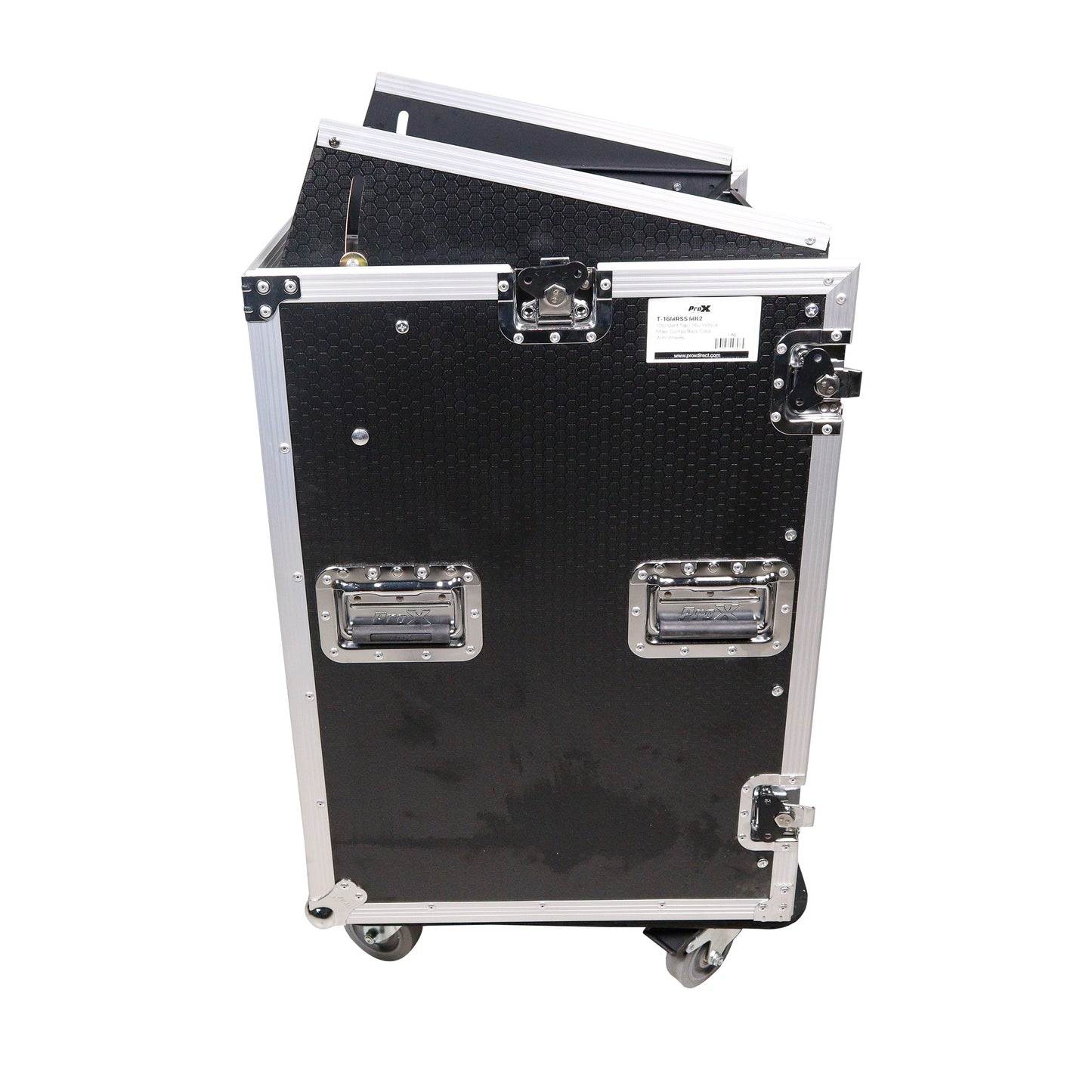 ProX T-16MRLT 16U Combo Rack Flight Case With Laptop Shelf
