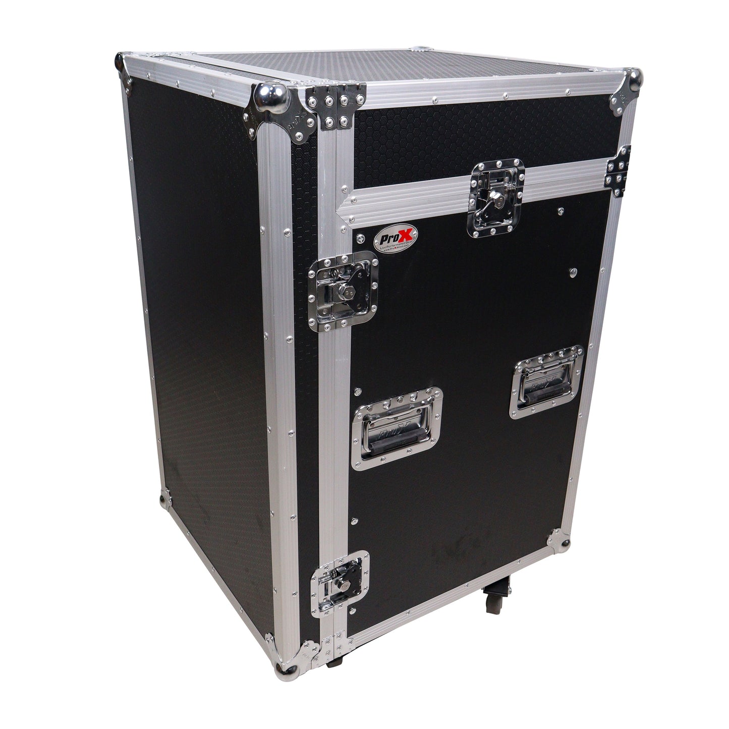 ProX T-16MRLT 16U Combo Rack Flight Case With Laptop Shelf