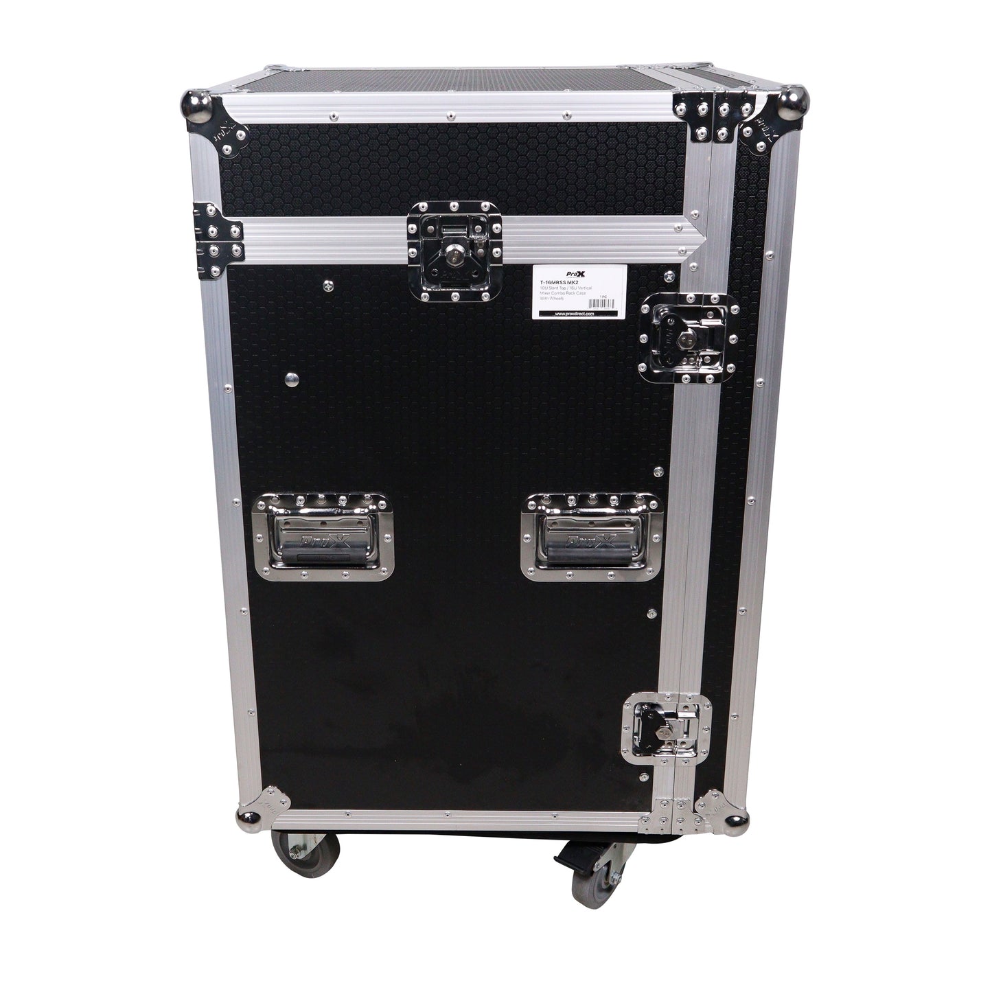 ProX T-16MRLT 16U Combo Rack Flight Case With Laptop Shelf