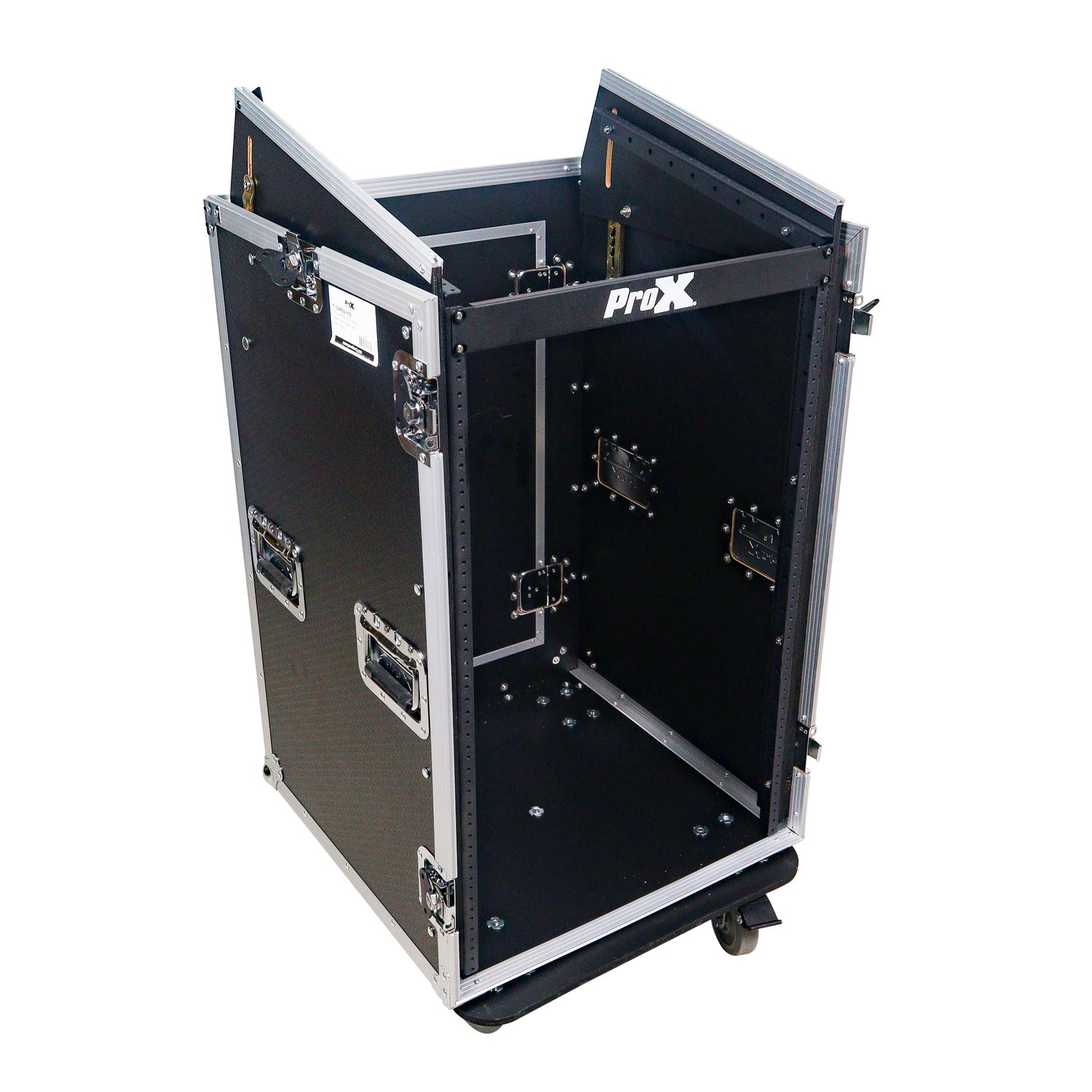 ProX T-18MRLT MK2 18U Combo Rack Flight Case With Laptop Shelf
