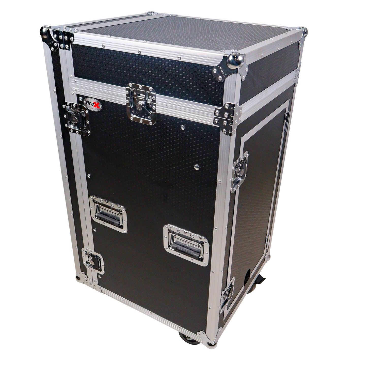 ProX T-18MRLT MK2 18U Combo Rack Flight Case With Laptop Shelf