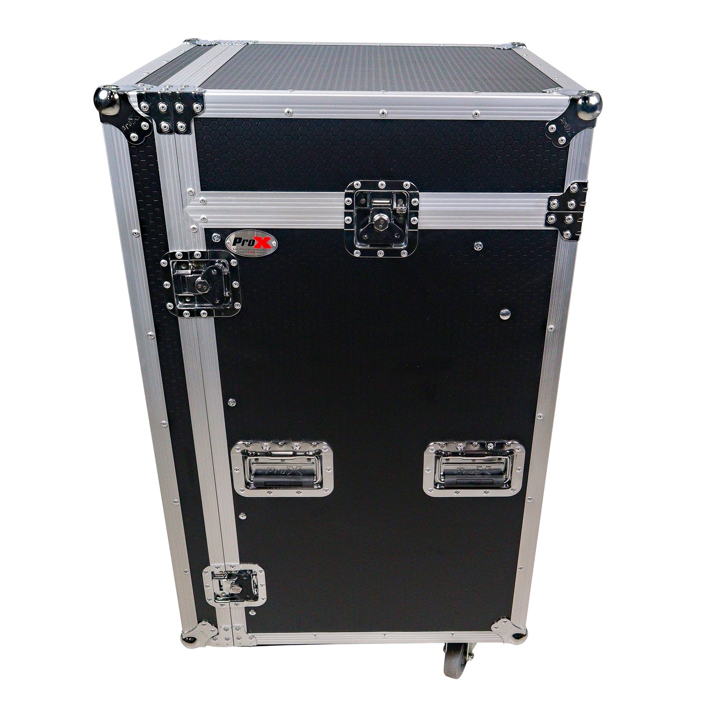 ProX T-18MRLT MK2 18U Combo Rack Flight Case With Laptop Shelf