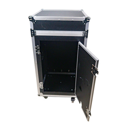 ProX T-18MRLT MK2 18U Combo Rack Flight Case With Laptop Shelf