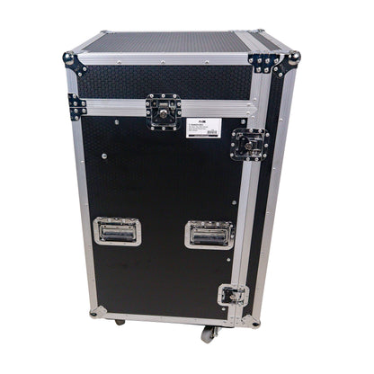 ProX T-18MRLT MK2 18U Combo Rack Flight Case With Laptop Shelf