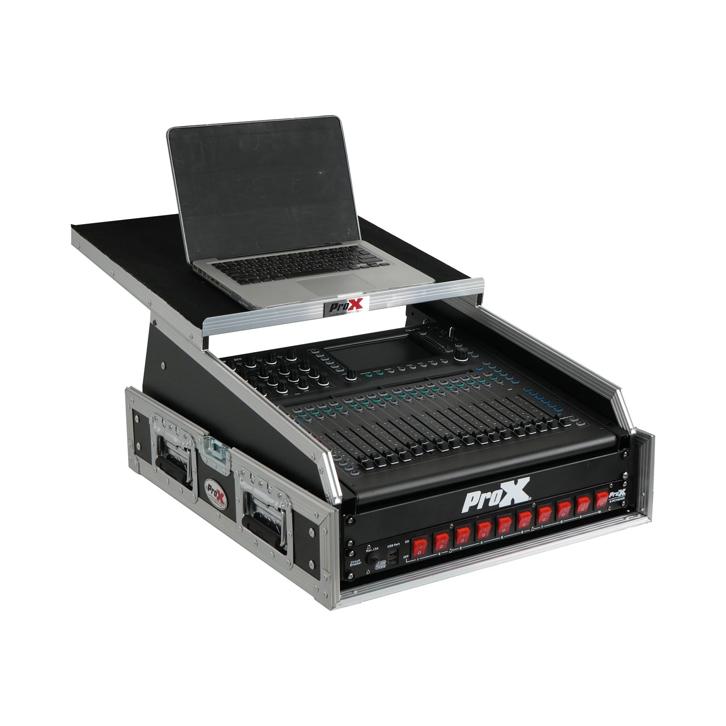ProX T-2MRSS13ULT 2x13 Mixer DJ Combo Flight Case