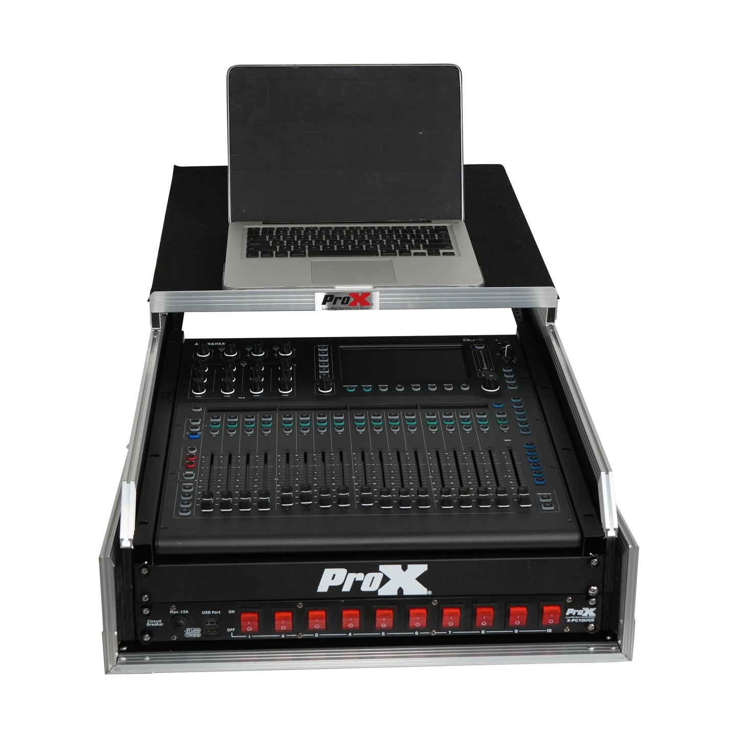 ProX T-2MRSS13ULT 2x13 Mixer DJ Combo Flight Case