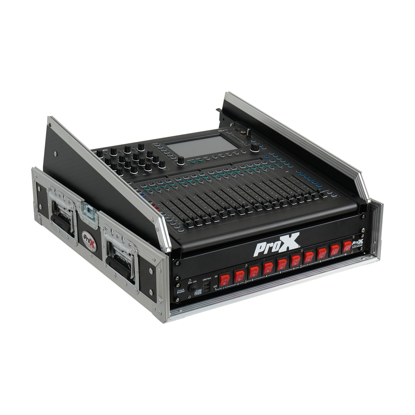 ProX T-2MRSS13ULT 2x13 Mixer DJ Combo Flight Case